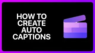 How To Create Auto Captions In Clipchamp Tutorial