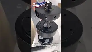 Align the motor holes