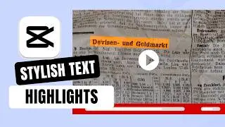 CapCut PC Tutorial: Creating Stylish Text Highlights in Your Videos