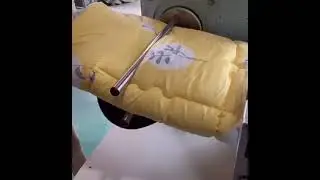 Blanket wrapping machine 