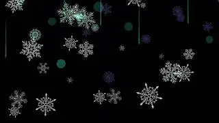 Snow white Falling Black Screen Video No Copyright Free video NP Creative green screen