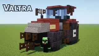 Minecraft Valtra T-190 Tractor Tutorial