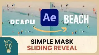 How to Create a Simple Slide Reveal - Adobe After Effects Tutorial