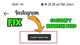 Instagram couldnt refresh feed fix