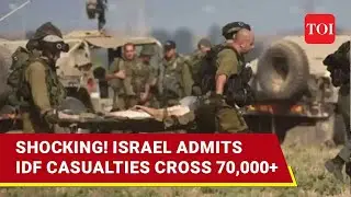 Hamas War Wreaks Brutal Toll On Israel: 70,000+ Soldiers Disabled; Thousands Wounded In Gaza War