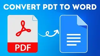 How To Convert PDF to WORD ( 2 Methods📄➡️📝)