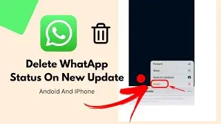 How to REMOVE Status From WhatsApp I NEW UPDATE (2023)