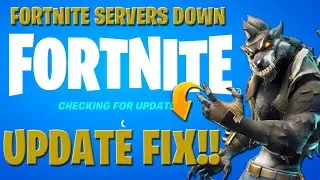 Fortnite Servers DOWN UPDATE FIX 19.20!