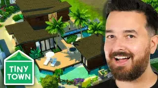 Building an Island House in Tiny Town Challenge! - Part 21