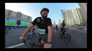 Dubai Ride 2023 with Team 781 and Barchans through the heart of Dubai's iconic skyline Burj Khalifa