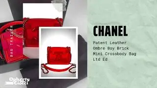 Authentic Pre-Loved Patent Leather Ombre Boy Brick Mini Crossbody Bag Limited Edition by Chanel