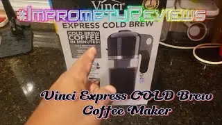 Vinci Express Cold Brew Coffee Maker #GenXNez @KNESBEY