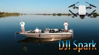 DJI Spark  Полеты на Дроне . Лучшие кадры Рыбалки