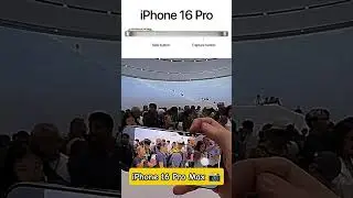Camera Capture on the iPhone 16 Pro Max #iphone16promax #iphone16 #iphonelaunch #cameracapture