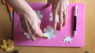 Spring Wreath Paper Flower Tutorial