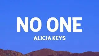 @AliciaKeys  - No One (Lyrics)