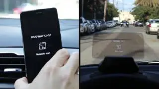 HUDWAY Cast wireless connection to Android phone