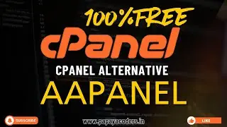 Cpanel alternative aapanel | Best hosting panel | 100% free aapanel | best free cpanel alternative