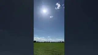 Low level glider flyby 