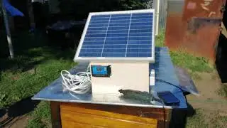 Самодельная солнечная электростанция на 220в/ Self-made solar power station on 220v