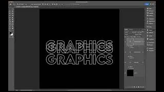 Twirl text effect - Adobe Photoshop