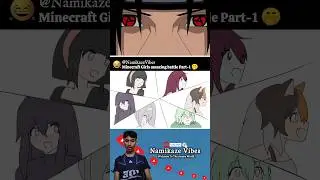 Minecraft Girls fight 😂 #minecraft #namikazevibes #shorts