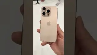 Apple iPhone 16 Pro Desert Titanium Color 