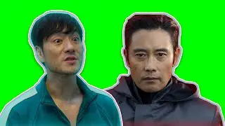 Squid Game 1 SEASON BAD GUYS 오징어게임  이병헌 FOOTAGE GREEN SCREEN