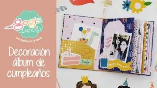 Gegis DT - Decoración interior de álbum de cumpleaños - Fotos Instax Mini 8