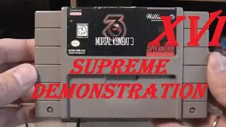 [SNES] MORTAL KOMBAT 3 (USA) - Part 16. SUPREME DEMONSTRATION