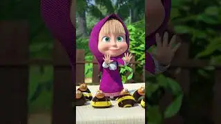 First attempt at sports 🏋️ #Wellbeeing #MashaAndTheBear #Shorts #cartoonforkids #kids