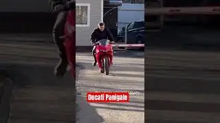 Электромотоцикл Ducati Panigale. Первый выезд