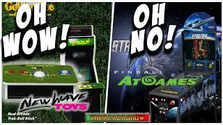 AtGames Playing TRICKS on YOU? & New Wave Toys Golden Tee Announcement!