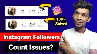 Instagram followers not count problem solved | Instagram followers count not showing | Instagram