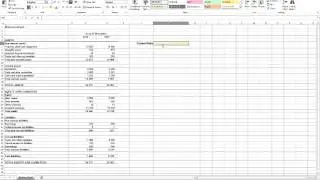 Calculating Current Ratio in Excel