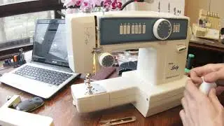 White Lady Victoria 2800F + Pfaff Hobby 721 Nähmaschine Sewing machine Швейная машина Instruction