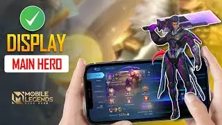 How to Display Main Hero on Profile Section in Mobile Legends on iPhone | Add Main Hero in Profile