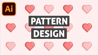 How To Create A Heart Pattern Swatch In Adobe Illustrator