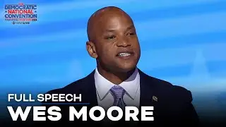 Wes Moore touts leadership after bridge collapse during his DNC speech