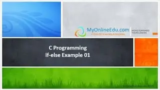 C Programming if else statement example 01