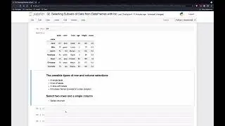 201 Simultaneous row and column subset selection