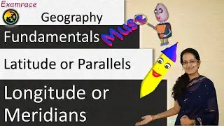 🌎 Latitude or Parallels and Longitude or Meridians (Geography Basics)