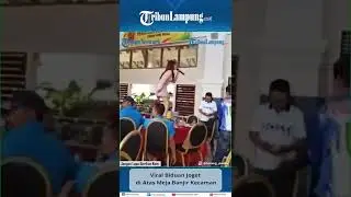 Viral Biduan Joget di Atas Meja Banjir Kecaman 