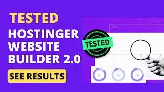 Hostinger Website Builder 2.0 Review & Walkthrough