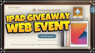 Win an iPad 8th and 100 Primogems with Side by Side We Venture web event - Genshin Impact