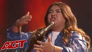 19-Year-Old Texas Singer Kristen Cruz BRINGS THE HOUSE DOWN On Americas Got Talent LIVE!