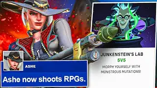 I Made Ashe Into a RAID BOSS in Overwatch 2