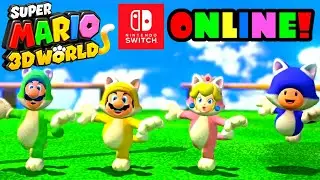 Super Mario 3D World Multiplayer Online with Friends #1