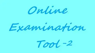 Online Examination Tool Part - 2