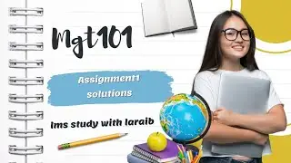 mgt101 assignment 1 solutions/mgt101 finance accounting /mgt101 solutions#mgt101 @lmsstudywithlaraib